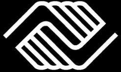 Interlocking hands logo design